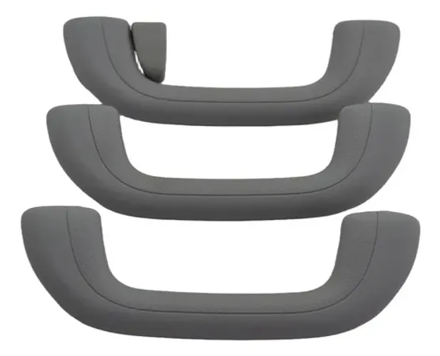 Kit 3 Puxador Alça Apoio Teto Pqp I30 2012 Original Cinza