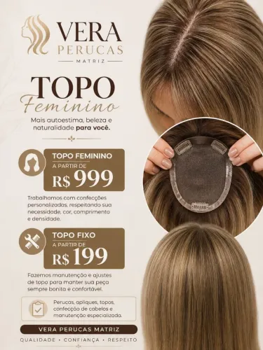 Topo feminino cabelo natural