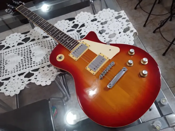 Guitarra Samick Les Paul Lse 450 Indonésia Ano 2000