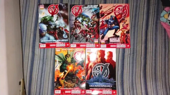 HQs Os Vingadores (NOVA MARVEL). Edições 16, 17, 18, 20, 21.