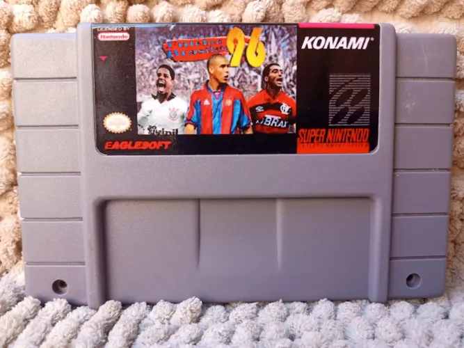Cartucho Campeonato Brasileiro de 96 Super Nintendo