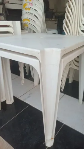 Mesas de plástico