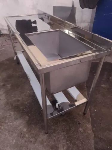 Bancada de inox 
