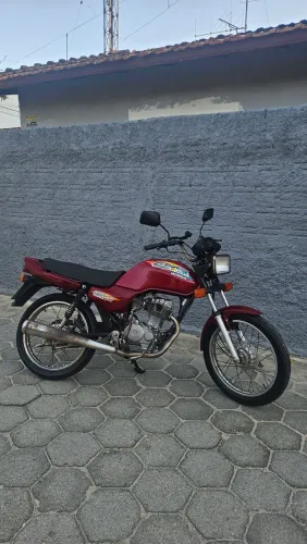 (RARIDADE)Honda CG 125 Titan 1999 Vermelha - Muito Conservada e Original