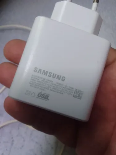 Carregador turbo Samsung original 3 amperes duas entradas tipoc