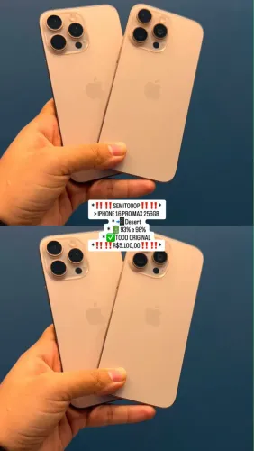 iPhone 16 pro Max 256 Seminovo 