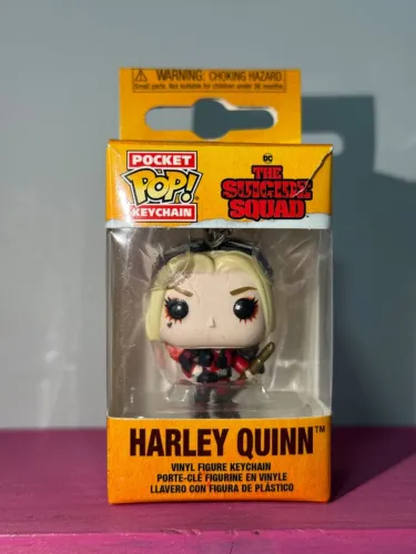 Chaveiro funko pop Harley Quinn original com caixa 