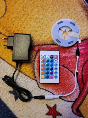 Fita LED RGB 5 Metros com Controle