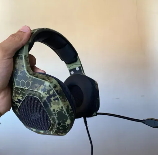 Headset Gamer Camuflado