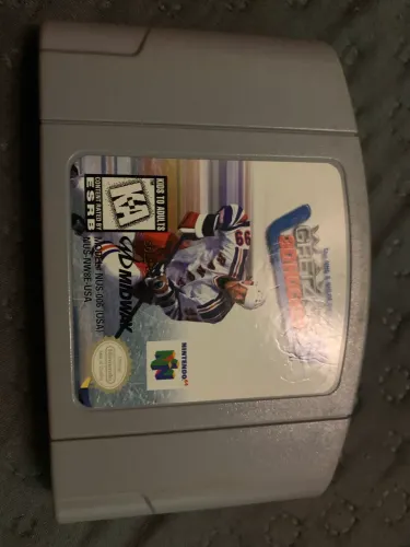 Cartucho Wayne Gretzky?s 3D Hockey 98 N64 Label Original