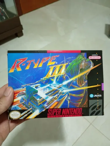 Caixa Repro R-TYPE 3 (JALECO) Super Nintendo SNES