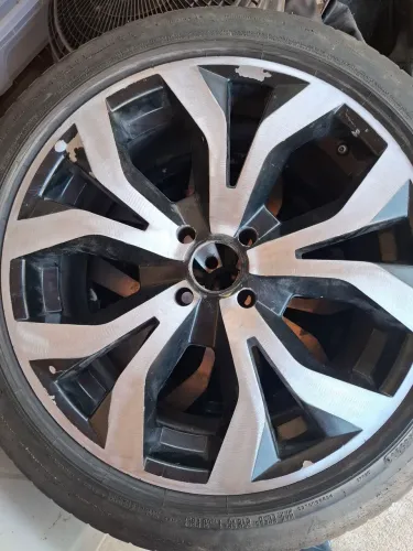 4 rodas diamantada aro 17 4 furos .furacão 4×100