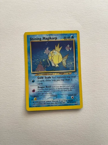 Carta Pokémon card shining magikarp