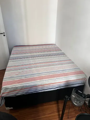 Cama de casal box + colchão