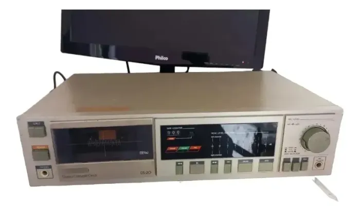 Tape Deck Gradiente Ds-20 Perfeito Funcionamento # (Usado)