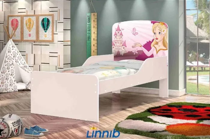 CAMA INFANTIL NICOLE PAGA SOMENTE NA ENTREGA EM ATÉ 12x SEM JUROS APROVEITE SÓ AQUI