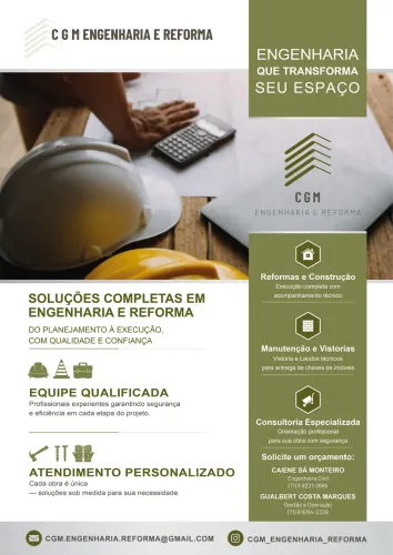 Vistorias, reformas e construções 