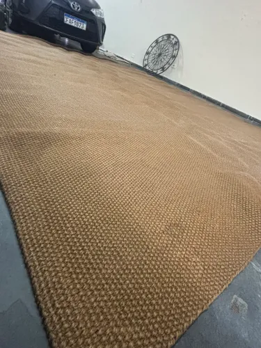 Tapete de Alto Padrão Empório Beraldin - Fibra Natural - Excelente Estado
