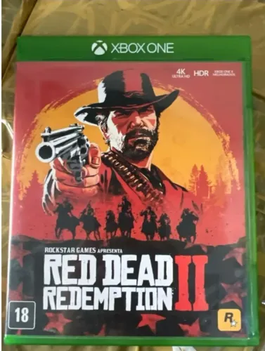 Jogo Red Dead Redemption 2 - Xbox one e series X - midia física