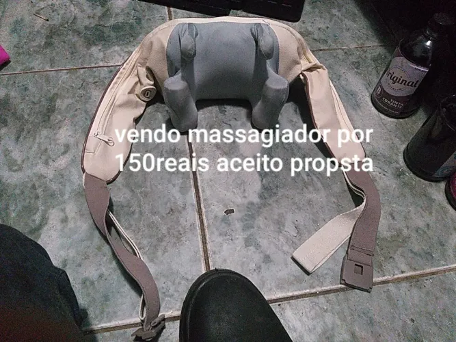 Vendo massagiador por 150 reais aceito proposta