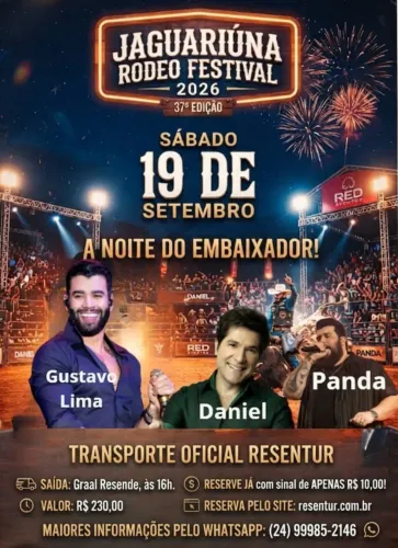 Bete e Volta Jaguariúna Rodeo Festival 2026