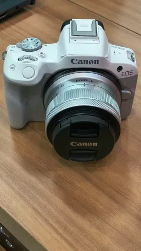 CAMERA CANON EOS R50 18-45MM WHITE IMP