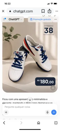 Vendo tênis Melissa x fila 