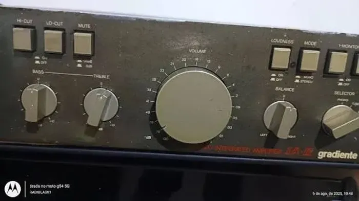 Amplificador e Deck Gradiente Esotech
