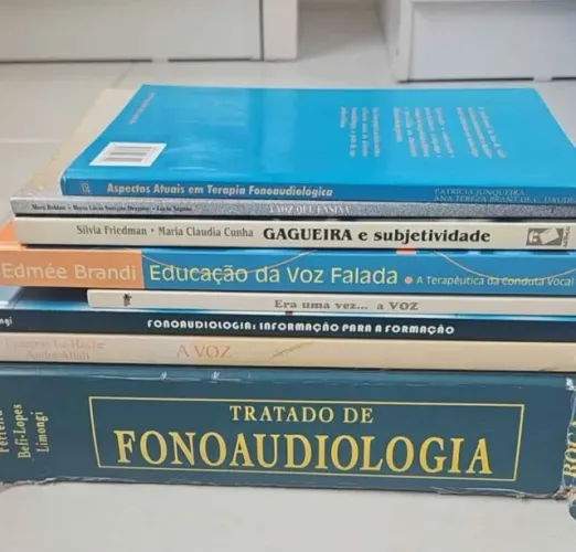 livros fonoaudiologia 