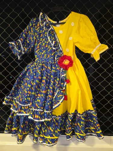 Vestido infantil para Festa Junina