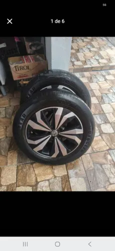 Rodas com pneus aro 16 usados