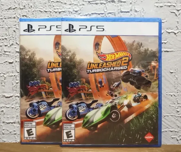 Hot Wheels Unleashed 2 Turbocharged Ps5 Lacrado (Aceitamos seu jogo usado com pagamento)