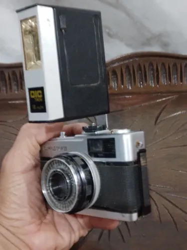 Câmera fotográfica olympus trip 35 com flash 