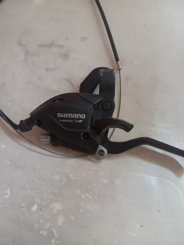 Par trocar de marcha Shimano V brake
