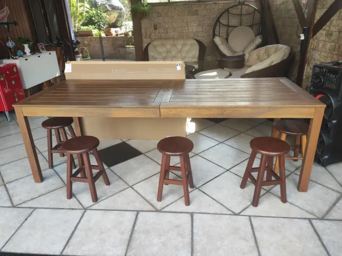 Mesa Leme Tok&Stok (2,40x92)
