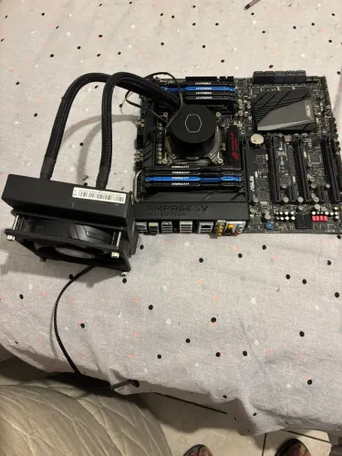 Placa Mãe para computador Asus Rampage lV Black Edition LGA 2011 DDR3 64G Intel x79