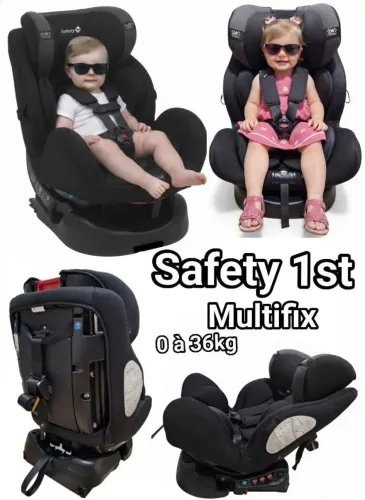 Cadeirinha de carro Safety 1st Multfix de 0 à 36kg com Isofix Reclinável e confortavel!!!