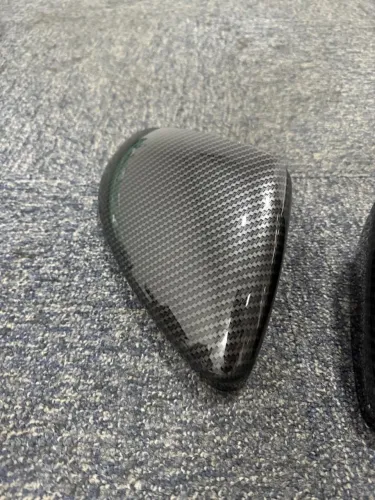 Capas de retrovisor Golf Gti em carbono