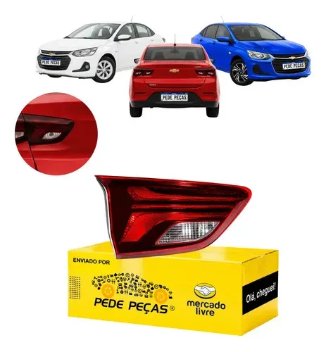 Sinaleira Traseira Tampa Onix Plus 2020 21 A 2025 S/led Le Esquerdo/motorista
