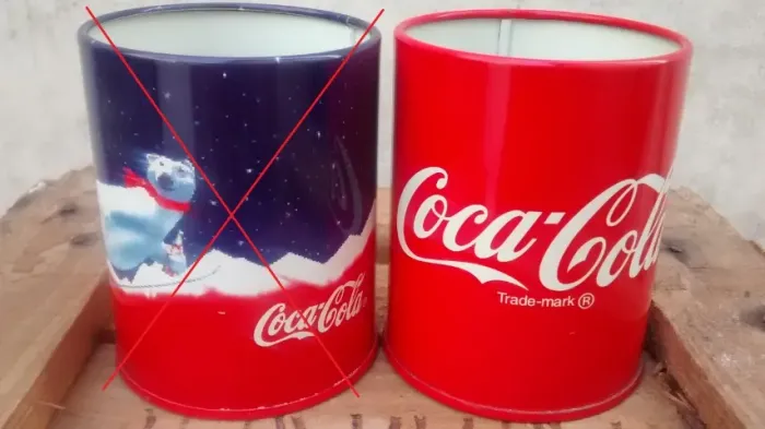 lata da Coca-Cola Edição especial para coleção - Porta Canetas