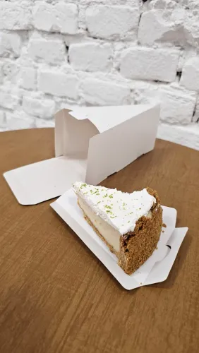 100 Embalagens fatia de tortas