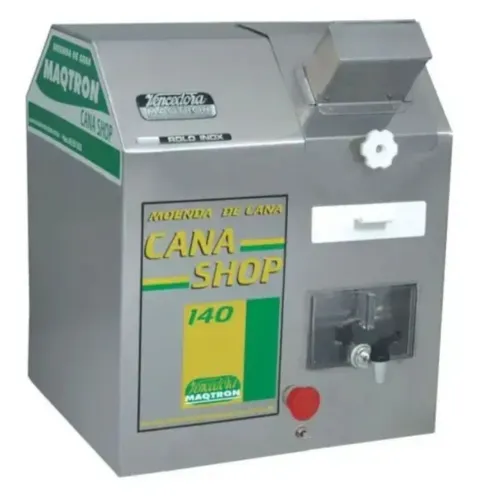 Moenda Cana Shop 140 Litros Maqtron Rolos De Inox