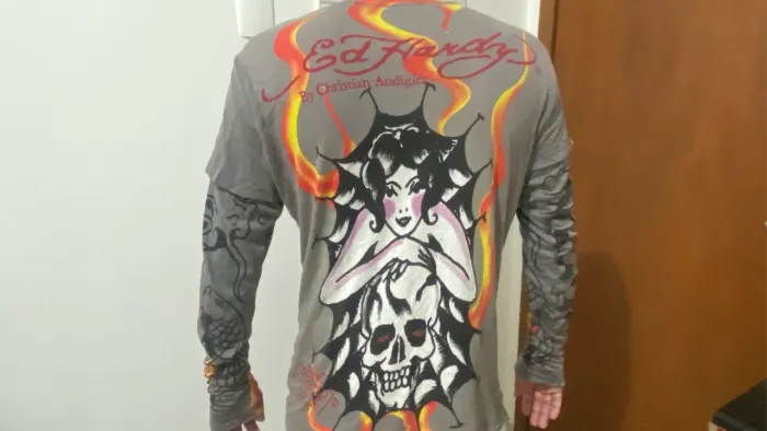 Camisa ed hard by Christina audiger original