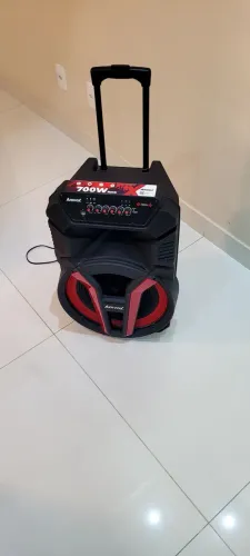 Caixa de Som Amvox 700W RMS ACA 700 Pancadão - Impecável!
