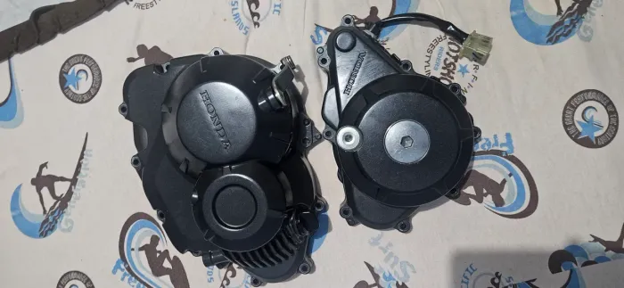 Tampas do motor fan e titan 160 2024