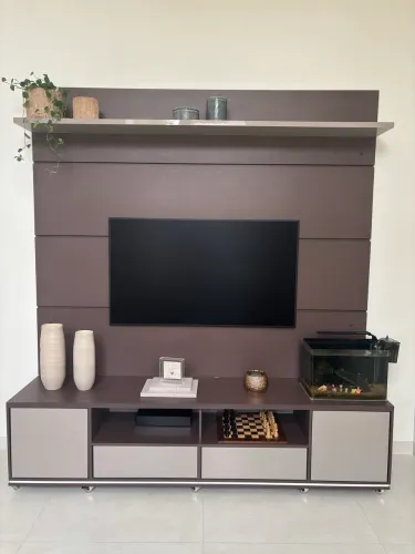 Rack com painel