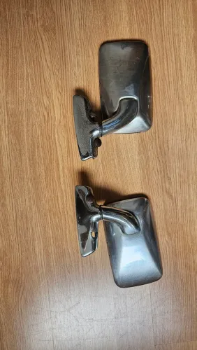 Par retrovisor modelo Bmw para Opala Caravan Chevette Puma GTB anos 70