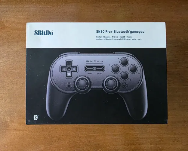 Controle 8BitDo SN30 Pro+ Bluetooth Gamepad 