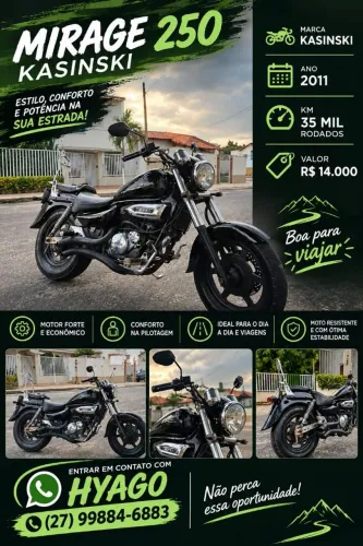 Kasinski mirage 250cc