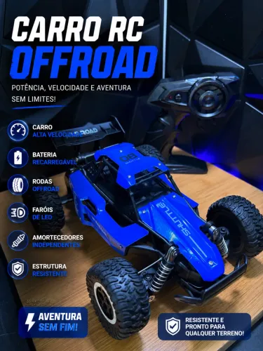 Carro controle Remoto Offroad(Lacrado)
